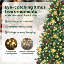 Vidaxl Slim Christmas Tree Green 210 Cm Pvc And Solid Pine Wood - thumbnail 9