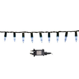 Samuel Alexander 7.5M 300 Led Multi-Action Christmas Fairy Cap String Lights With Timer In White - thumbnail 9