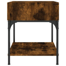 Berkfield Bedside Tables 2 Pcs Smoked Oak 40X41X50 Cm Engineered Wood - thumbnail 6