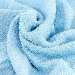 Geezy 2 X Hooded Baby Towel 100% Cotton Bath Wrap Baby Shower Gifts Boy Girl Blue - thumbnail 4