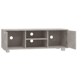 Berkfield Tv Cabinet Concrete Grey 120X40.5X35 Cm Engineered Wood - thumbnail 5