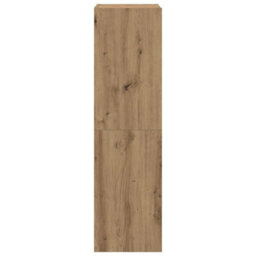 Berkfield Classic 4 Piece Tv Cabinet Set Wall-Mounted Artisan Oak Engineered Wood - thumbnail 7