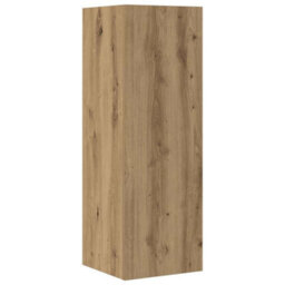 Berkfield Classic 4 Piece Tv Cabinet Set Wall-Mounted Artisan Oak Engineered Wood - thumbnail 5