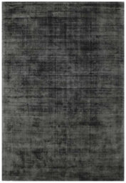 Charcoal Handmade , Luxurious , Modern , Plain Easy To Clean Viscose Rug For Living Room, Bedroom - 66 X 240 (Runner) - thumbnail 1