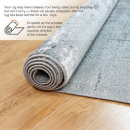 Homeart Eton Abstract Area Rug Super Soft & Durable Woven Carpet With Modern Artistic Design Blue 200X290 - thumbnail 6