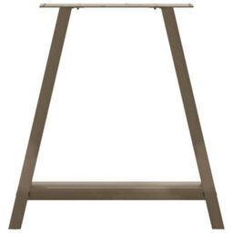 Berkfield Dining Table Legs A-Shaped 2 Pcs 80X(72-73) Cm Steel - thumbnail 5