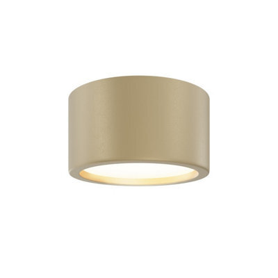 Luminosa Lighting Luminosa Hydra Surface Mounted Downlight Matte Gold 3000K 1270Lm Ip44 - image 1
