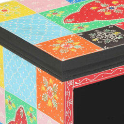 Berkfield Elegant Media Storage Cabinets & Racks Multicolour Wood Medium - thumbnail 7
