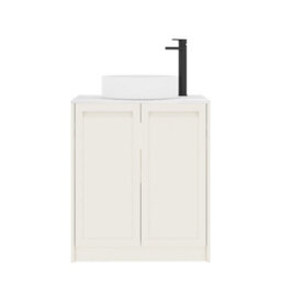 Royal Bathrooms Royal Bathroom Elmore 700mm Classic White Freestanding Vanity Unit 2 Door With Carrara White Undrilled Worktop & No Basin - thumbnail 7