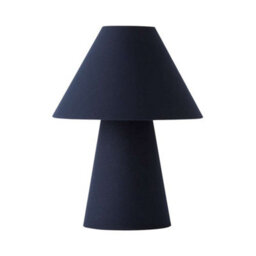 Valuelights Freddie Navy Tapered Shade Table Lamp - thumbnail 6