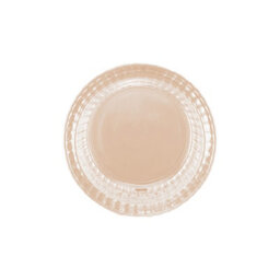 Living And Home 12 Pack Striped Amber Soda Lime Glass Tealight Holders Tabletop Decor For Wedding Dinner Parties - thumbnail 6