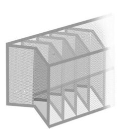 Foldable Mesh Wardrobe Clothes Organiser 36X25X20Cm With 9 Compartments Space Saver Solution For Organising Clothes - thumbnail 4