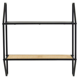 Orsina Space Saving Two Tier Wall Shelf, Open And Functional Storage Space Of Narrow Shelving Unit For Small Spaces - thumbnail 6