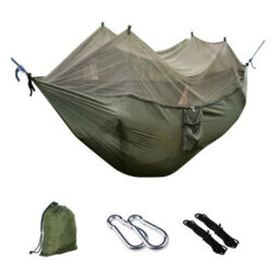 Sundaze Ultralight Garden Camping Hammock Double Person Outdoor Travel Swing Parachute Nylon Fabric - thumbnail 1
