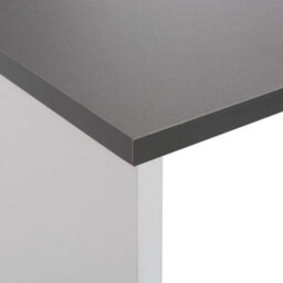 Berkfield Bar Table With 2 Table Tops White And Grey 130X40X120 Cm - thumbnail 9