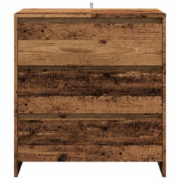 Berkfield Sideboard Old Wood 70X41X75 Cm Engineered Wood - thumbnail 4