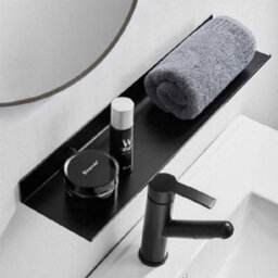 2 Pack aluminum bathroom shelves - 30x12x4 cm - toilets Model 976 - thumbnail 2