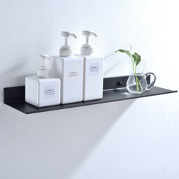 2 Pack aluminum bathroom shelves - 30x12x4 cm - toilets Model 976 - thumbnail 4