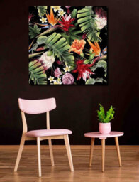 Andrew Lee Flowers (Canvas Print) / 101 X 101 X 4Cm - thumbnail 1
