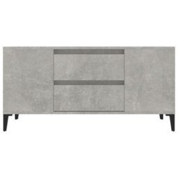 Walplus Tv Cabinet Concrete Grey 102X44.5X50 Cm Engineered Wood - thumbnail 6