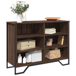 Berkfield Sideboard Brown Oak 101X35.5X74.5 Cm Engineered Wood