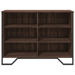 Berkfield Sideboard Brown Oak 101X35.5X74.5 Cm Engineered Wood - thumbnail 4