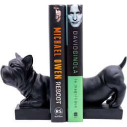 Maison Des Cadeaux Black Sausage Dog Bookends Shelf Decor