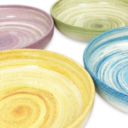 Verano Spanish Ceramics Pastel Beach Hand Painted Kitchen Dining Table Large Bowl Green 27Cm (Diam) - thumbnail 5