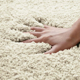 Allure Bath Fashions Deep Pile Microfibre Non Slip Bath Mat Set - Cream - thumbnail 3
