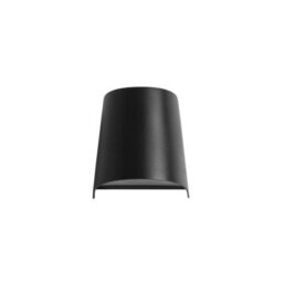 Luminosa Lighting Luminosa Prisma Outdoor Up Down Wall Lamp Black, Tinted, Ip65 - thumbnail 4