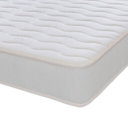 eXtreme Comfort Ltd Cooltouch Colours White Wave Hybrid Memory Foam & Pinna-Coil Innerspring Mattress With White Border - thumbnail 1