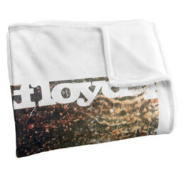 Pink Floyd Saucerfull Of Secrets Silky Supersoft Blanket White/multicoloured (One Size) - thumbnail 3