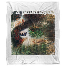 Pink Floyd Saucerfull Of Secrets Silky Supersoft Blanket White/multicoloured (One Size) - thumbnail 1