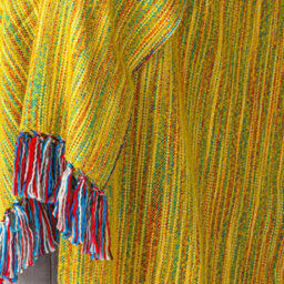 Luxury Living 100% Acrylic Throw - 200Cm X 130Cm - Lime Stripe - thumbnail 4