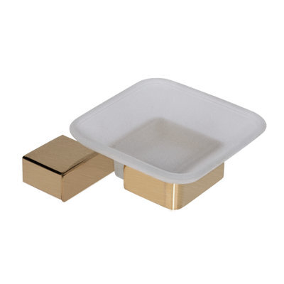 Banyetti Primo Soap Dish - Brushed Brass