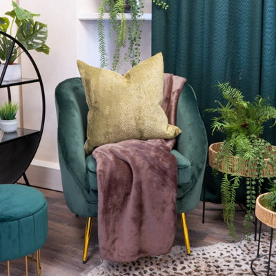 Madison & Mayfair Comfy Coffee Soft Fleece Throw Blanket