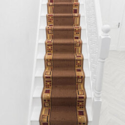 Jena Stair Runner - Hardwearing, Non-Slip & Durable Carpet For Stairs & Staircases, Multiple Lengths - thumbnail 5