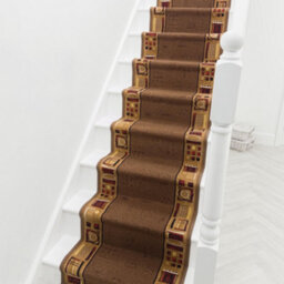 Jena Stair Runner - Hardwearing, Non-Slip & Durable Carpet For Stairs & Staircases, Multiple Lengths - thumbnail 6