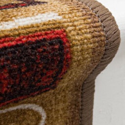 Jena Stair Runner - Hardwearing, Non-Slip & Durable Carpet For Stairs & Staircases, Multiple Lengths - thumbnail 2