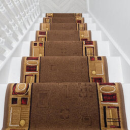 Jena Stair Runner - Hardwearing, Non-Slip & Durable Carpet For Stairs & Staircases, Multiple Lengths - thumbnail 8