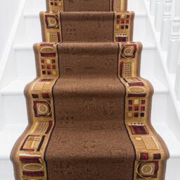 Jena Stair Runner - Hardwearing, Non-Slip & Durable Carpet For Stairs & Staircases, Multiple Lengths - thumbnail 7