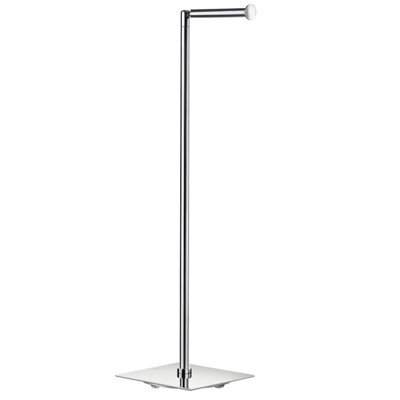 Smedbo Stainless Steel Freestanding Toilet Roll Holder -Square Base - image 1