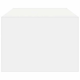 Berkfield Durable Tv Cabinet With Led Lights White 100X35.5X25 Cm - thumbnail 8