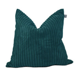rucomfy Beanbags Rucomfy Jumbo Cord Bean Bag Floor Cushion - Indoor Versatile Teal Seat - thumbnail 3