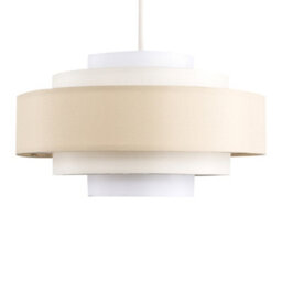 Valuelights Hampshire Cream Ceiling Shade And Bulb (D)35Cm - thumbnail 7