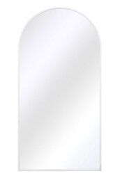 Mirroroutlet The Arcus White Framed Arched Mirror 200Cm X 100Cm - thumbnail 2