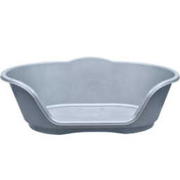 KetoPlastics Dog Bed Heavy Duty Plastic Waterproof Pet Cat Puppy Silver Re-Usable Extra Large