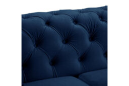 Home Detail Jaguar 2 Seater Sofa Chesterfield Design Velvet Fabric - thumbnail 7