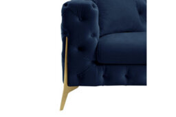 Home Detail Jaguar 2 Seater Sofa Chesterfield Design Velvet Fabric - thumbnail 6