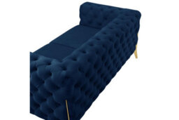 Home Detail Jaguar 2 Seater Sofa Chesterfield Design Velvet Fabric - thumbnail 5
